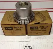 New!! Falk Size 5F Hub Steelflex Coupling Bore 1.125KW 1/4 x 1/8 (Qty Of 2)