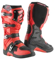 Bogotto MX-6 Motocross Boots, black-red, Size 44 for Women Black Red