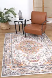 Wonders Medallion Rustic Rug