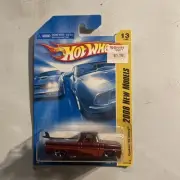 2008 Hot Wheels #13 New Models 13/40 CUSTOM '62 CHEVY Dark Red w/Chrome OH5 Sp