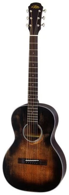 Aria Delta Players Series Parlour Acoustic Guitar - Muddy Brown Finish