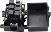 iplusmile 1 Set Auto Fuse Block Relay Box Kit with Snap Design for Easy Installation Includes Relay Sockets Fuse Holders for Car Trailer and Rv Use