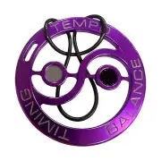 Scotty Cameron - 2012 Mardi Gras Yin Yang Bag Tag - New In Bag - 4"