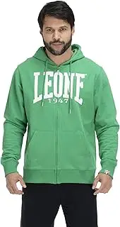 LEONE 1947 APPAREL(レオーネ１９４７ アパレル) Big Logo Men's Hooded Sweatshirt, voodoo green, 2XL