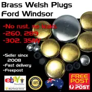 Brass Welch Welsh Freeze Core Plug Set Gallery fits Ford Windsor 289 302 351W (for: Ford)