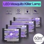 Electric LED Mosquito Insect Killer Lamp Flying Bug Zapper Trap Catcher UV Light
