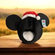 Disney Mickey Mouse Dome Kitten Puppy Cat Dog Plush Small Pet Bed Super Soft NWT