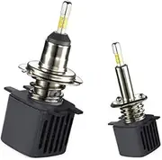 2PCS H7 LED Car Led Headlight Bulbs CSP Chip H11 LED 6500K 9006 HB4 9005 HB3 H8 H1 LED Lamps 10000LM H4 Hi/Lo Beam (Socket Type : 9005/HB3)