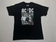 AC/DC T-Shirt, 1979 USA Tour Tee - Highway To Hell (Size Small) New With Tags
