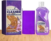 [Lesunbak] Floor Cleaner Concentrate - 100ml Multi- Floor Cleaner with Cloth,Concentrated Floor Cleaner, Effective Household Cleaning Liquid, Multi- Floor Cleaner for Hardwood