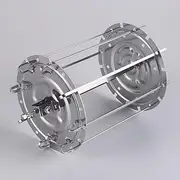 Rotisserie Skewers for Air-Fryer Oven: 8-pack Stainless Steel Kebab Skewers - Rotating & Even Heating - for Instant Vortex 10/10.6 QT - BBQ Meat Vegetables Fruits