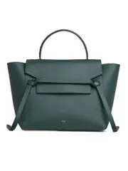 Celine Mini Belt Bag in Grained Calfskin in Amazone