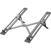 Hyper Adjustable Laptop Stand Riser Portable Notebook Cooling Holder Tray Gray