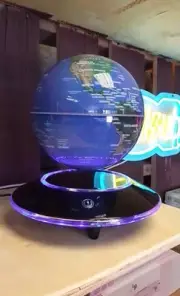 Magnetic Levitation Globe Levitating 6 inch Lamp World Map Home Decor New