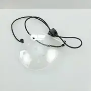 2 pieces plastic eye patches, eye patches, breathable eye care supplies, adult eye protection surgical covering