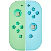 Joy-Con Controller Compatible Housing Shell (Green/Blue) - Nintendo Switch