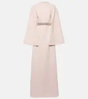 [Safiyaa] Safiyaa Harper embellished caped gown AU 10 pink