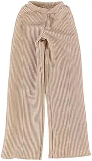 Generic 1:6 Scale Lounge Pants Clothing Clothes Athletic Miniature Doll Costume for 12" Female Figures Accessories, Skin