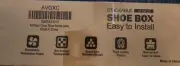 Clear Shoe Boxes Stackable Shoe Storage Boxes with Lids 12 Pack Shoe Boxes New