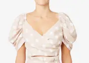 SEED HERITAGE Off Shoulder Crop Top size 6 8 10 NWTs RRP $99