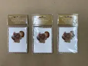 Lot of Caspari Paper Place Cards for Thanksgiving: Thomas T. Byrd