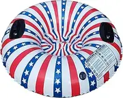 Snow Tube - Heavy Duty Inflatable Sledding Tube, Snow Sled Heavy Duty Inflatable Big Snow Tubing, Fun Winter Toys for Professionals