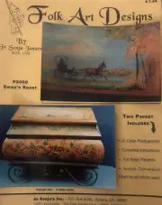 Deluxe Tole Painting Pattern Packet: Swan's Roost by Jo Sonja Jansen