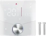 Heating Thermostat, WiFi Temperature Controller with Voice APP Control and 7 Day 6 Period Programming, Smart Boiler Thermostat AC95‑240V
