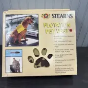 Sterns Floatation Pet Vest Size XL Life Perserver New Vintage Camo Print New