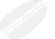 Window Visor Car Rearview Mirror Rain Eyebrow Visor Shade Rain Cover Car Rainy Shield Guard Rain Eyebrows (Color : 2pcs Transparent)