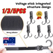Portable Stroller Hooks for Hanging- Diaper Bags Stuff-Organizer Groceries NJ