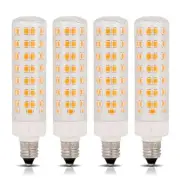 LED E11 T6 Mini-Candelabra JD Light Bulb 8W 75W to 80W Halogen Replacement (4