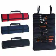 Electrician Tool Pocket Roll Up Storage Organizer Bags Canvas Chisel Tool Kit