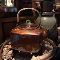 在飛比找蝦皮購物優惠-銅包銀壺純銀999家用日本茶道純手工茶壺（僅此一隻）
