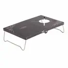 Picnic Table Aluminum Alloy Foldable Portable Mini Camping Stove Table W/Stor BU