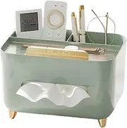 Nightstand Organizer Bathroom - Tissue Box Holder, Bathroom Storage Box | Multi Purpose Tissue Holder and Box Cover, Bathroom nightstand Organizer, Compact Organizer for Bathroom Bedroom Hotel