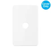 SAL PIXIE Ambience 1 Gang Switch Cover White