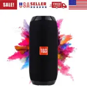 Portable Wireless Bluetooth Small Speaker Outdoor Waterproof Subwoofer Black USA