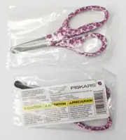 Fiskars 124162-1014 Kids 5" Heavy Duty Safety Cut Scissors Blunt Tip 2pc