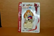 2002 Progressus Dog Leash Hook Fun Pet Resin Decor Peel & Stick Adhesive NEW