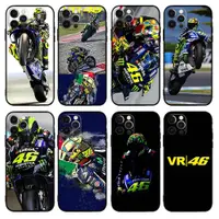 在飛比找ETMall東森購物網優惠-蘋果VR46羅西手機殼小米液態硅膠