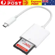 USB-C to SD Card Reader Adapter USB 3.1 for Phone MacBook Camera – White
