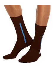 [Chusette] Men's Socks in Dark Brown 10 Pack