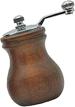 Luxshiny Shaker Set Wooden Pepper Mill Ceramic Core Manual Grinder Long-Lasting Elegant Kitchen Accessory