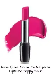 Avon Ultra Color Indulgence Lipstick POPPY PINK