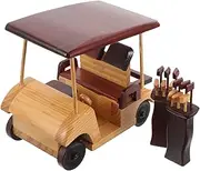 Generic Vintage Antique Vehicle Figurine for Desktop Decoration Unique Car Enthusiasts Natural Texture Retro Home Decor