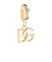 Dolce Gabbana DG Logo Clasp Pendant One size Yellow