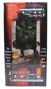 1996 Best of Frank Frazetta All-Chromium Collector Cards Sealed Trading Card Box