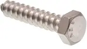 Prime-Line 9055536 Hex Lag Screws, 5/16 in. X 1-1/2 in., Grade 18-8 Stainless Steel (50 Pack)