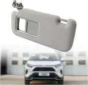 Car Sun Visor with Makeup Mirror Replaces Automotive Interior Accessories Front Left Sun Visor Compatible for Toyota Corolla 2007-2013